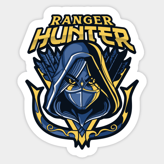 Ranger Hunter Sticker by natural-20s